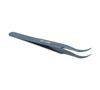 Haofy Pinzas para Pulido de Acabado de Acero Inoxidable para Trabajos Experimentales Precisos, Pinzas Artesanales para Semiconductores y Fabricación de Automóviles