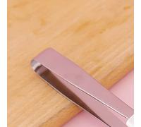 Haofy Pinzas para Refrigerios, Pinzas para Alimentos con Forma de Pata de Gato Lindas de Acero Inoxidable para Cocinar Bagels, Minipinzas para Barbacoa para Accesorios de Cocina (talla pequeña)