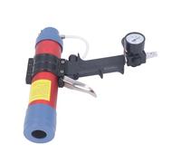 Haofy Pistola de Calafateo de Aire con Capacidad de 310ml, Pistola de Pegamento con Manómetro para Paneles Solares, Material ABS Duradero