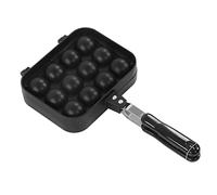 Haofy Placa de Cocción Resistente Al Calor para Hacer Takoyaki de Pulpo de Doble Cara para Principiantes, 1,4 Libras