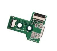 Haofy Placa de Puerto de Carga USB de Repuesto para Controlador de 3.ª Generación, Placa de Carga Micro USB de JDS030 F001, Ideal para Reparar Puerto de Defectuoso, Hecho de Material ABS, Color