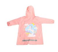 Haofy Poncho de Lluvia Impermeable con Botones a Presión para Niños con Funda para Mochila Escolar para Actividades Al Aire Libre, Lindo Diseño de Dibujos Animados para Niños y Niñas, Se Adapta a,