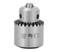 Haofy Portabrocas de 0,3-4 Mm, Mini Adaptador Tipo Llave de Acero Inoxidable para Taladro Eléctrico y Amoladora