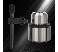 Haofy Portabrocas de Acero Resistente de Alta Precisión para Herramientas Eléctricas, Llave de Portabrocas de 0,6-20 Mm, Taladro de Impacto Compatible para Uso Profesional (1-16 mm)
