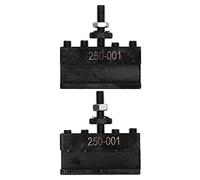 Haofy Poste de Herramienta de Rápido Portaherramientas de Torno CNC de Acero de Alta Velocidad Mecanizado de Precisión Configuración Más Fácil Diseño Duradero para Mini Tornos