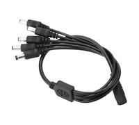 Haofy Potentes Astillas de Cable de Adaptador Cámara CCTV para una Distribución Energía bajo Costo, para Tiras Luz LED, Vigas, 12 V Componentes Corriente Igual, Adecuados el Seguridad del