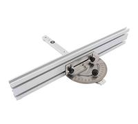 Haofy Preciso de Calibre de Inglete para Sierra de Mesa, Mecanismo de Bloqueo Altamente Preciso para Carpintería