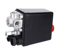 Haofy Presostato Regulador de Aire de Cuatro Vías de Material Hierro/cobre/plástico con Alto Factor de Seguridad para Modo de Accionamiento Eléctrico