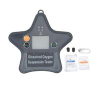 Haofy Probador de Oxígeno Disuelto DO con Diseño iOS 2 en 1 para Uso en Laboratorio de Hidroponía de Acuario