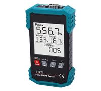 Haofy Probador de Panel Solar 2000W con Tecnología MPPT para Medición de Voltaje de Circuito Abierto Fotovoltaico Probador de Campo Pantalla LCD para Instalaciones de Energía en el Hogar RV Portátil