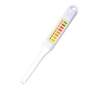 Haofy Probador de Salinidad de Alimentos Tipo Bolígrafo, Material ABS, Medidor de Salinidad Preciso con Pantalla LED, Ideal para Uso Doméstico en la Cocina