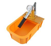 Haofy Probador Manual de Bomba de Presión de Agua, Herramienta Confiable de Detección de Fugas para Tuberías, con Manómetro para Sistemas de Plomería