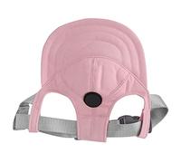 Haofy Protección para la Tapa de Béisbol para Perros del Sol, Mascota Ajustable Al Aire Libre con Agujeros para Orejas para Perros Cachorros Sport Sport Child, Tela de Algodón Rosa + Mezclilla, (S)