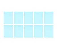 Haofy Protector de Hoja Translúcido Mate de 20 Piezas, con 30 Agujeros, Tamaño A4, para Presentación, Cuaderno, Escritura de Informes, Cubierta de Plástico PP Transparente (verde claro)