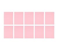 Haofy Protector de Hoja Translúcido Mate de 20 Piezas, con 30 Agujeros, Tamaño A4, para Presentación, Cuaderno, Escritura de Informes, Cubierta de Plástico PP Transparente (PINK)