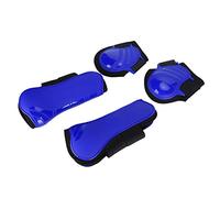 Haofy Protector de Pata de Caballo, Material de Neopreno de PU, Botas de Tendón Que Absorben los Golpes para Actividades de Salto, Eventos y Carreras (Un Conjunto de XL)