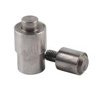 Haofy Punch de la Máquina de Hebilla de Ojal, Alojamiento de Ojales con Moldes de 14 Mm y 17 Mm, Hechos de 45# de acero. Fuerte y Duradero, Uso Simple, Craf ... Tela, Zapatos, Sombreros, ropa. (12 mm)