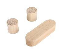 Haofy Quilters Clapper, Madera de Caucho con Dos Pesos de Patrón Multifunción, Herramienta de Acolchado Eficiente para Sastres y Entusiastas de la Costura