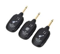 Haofy RECEPTOR DE TRANSMITOR DE GUITRADOR INALTE DE 2.4Ghz Sturdy 2.4Ghz Emparejamiento Rápido para un Rendimiento en el Escenario para la Guitarra Bass Violin Players Players Hechos DE Material ABS