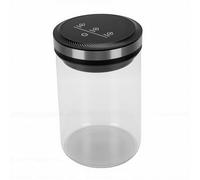 Haofy Recipiente de café con Tapa Contenedor Hermético de Vidrio para Despensa con Pantalla Digital de 2000 MAh Organizadores de Almacenamiento de Alimentos para Cocina para Frijoles