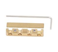 Haofy Reemplazo de los Dados del Puente de Latón Ajustable por Guitarra para Guitarras Eléctricas, Multifuncional para Estilo ST, Material de Latón Fuerte para Mantenimiento