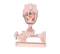 Haofy Reemplazo de Tirantes con Cremallera, 10 Pcs Tirador de la Cremallera Máquina de Coser Tirar de la Cremallera de Metal para Abrigos de Coser, Cremalleras de Aleación de Zinc (oro rosado)