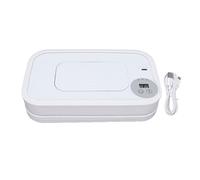 Haofy Regalos para Baby Shower, Calentador de Toallitas para Bebés, Calentamiento Rápido, 3 Niveles de Ajuste de Temperatura para Proteger la Piel Tierna Durante la Alimentación Al (WHITE)
