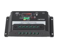 Haofy Regulador de Batería Solar de con Función de Corte Automático de Carga para Sistemas de Energía Solar