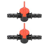 Haofy Regulador de Flujo de Agua para Peces de 2 Piezas, Control de Flujo Preciso para Tubos de 14 Mm que Garantiza una Circulación y Oxigenación óptimas, Configuración Sencilla para Acuaristas (10mm)