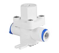 Haofy Regulador de Presión en Línea 3/8 "Regulador de Alivio de Presión de Agua Válvula Reductora Protección del Filtro Agua Ro