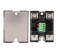 Haofy Relé de Estado Sólido CA con Indicadores Rojo + Verde Larga Vida útil para Sistemas de Automatización Perfecto para Ingenieros 2,3 X 1,7 X 1, Pulgadas (25A(BERM-SK25DA))