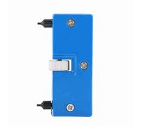 Haofy Reloj Ajustable Abren Celle Back Cuber Remover para Reparaciones de Relojes y Reemplazo de Baterías para Fabricantes de Relojería (Boca Redonda)