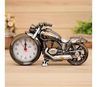 Haofy Reloj Despertador de Motocicleta Reloj de Escritorio Vintage de Plástico Funciona con Pilas con Múltiples Alarmas para Decoración de Oficina en el Hogar, Diseño único de