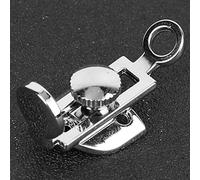 Haofy Reposapulgar para Clarinete, Metal Plateado con Protección de Silicona Suave, Apoyabrazos Portátil Ajustable para Músicos