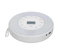 Haofy Reproductor de CD Portátil con Conector de 3.5 Mm Anti Skip 1500mAh Reproductor de CD Recargable para Reuniones Familiares, Formato ABSDISC :, RW, Mp3 (#2)