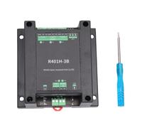 Haofy RS485 Aislador Hub, 3 Puertos 32 Nodos Montaje en Riel | Separador Optoaislado, Terminal de 3.5mm, 1Mbps Half Duplex, 1200m, 6-36V, Protección contra Sobretensiones con Descarga de