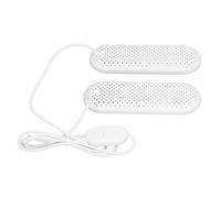 Haofy Secador de Zapatos con Interfaz USB Diseño de Rejilla de 60 ℃ 3H 6H 9H Secador de Botas con Apagado Automático para Dormitorios de Estudiantes Adultos, Apartamentos Pequeños, RV Life (WHITE)