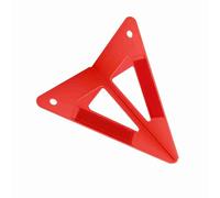 Haofy Señal de Advertencia Triangular Reflectante de Emergencia Portátil de 18 Pulgadas Altamente Visible para Automóviles, Camiones, Remolques, Marcador de Peligro para Seguridad Vial Aprobado por