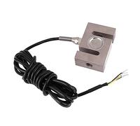 Haofy Sensor de Báscula de Celda de Carga de Haz Tipo S Antisísmico de 500 Kg con Interfaz Fija de Tuerca para Todos los Entornos