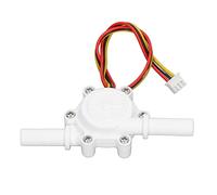 Haofy Sensor de Flujo Hall Interruptor de Agua Resistente Al Desgaste para Medidor de Fluido del Calentador de Agua G3/8 para Uso Práctico