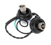 Haofy Sensor de Golpe con Kit de Arnés 104566030 12589867 12601822, Ajuste Directo para Avalanche 1500 2002-2007 Escalade Sierra Silverado Suburban Tahoe, con Reemplazo OE