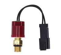 Haofy Sensor de Interruptor de Presión Transductor de Aceite de Motor Duradero para Excavadora 3CX 4CX de Acero Inoxidable de 2 Pines
