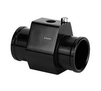 Haofy Sensor de Junta de Temperatura del Agua del Radiador Adaptador de Manguera de 34 Mm/1,34 Pulgadas Resistente a la Corrosión para Aplicaciones Automotrices Aleación de Aluminio