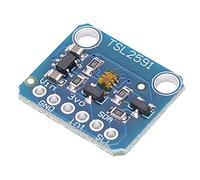 Haofy Sensor de Luz Digital de Alta Dinámica TSL2591 con Diodos Infrarrojos y de Espectro Completo para un Rango de Medición de Iluminación Preciso 188-88 000 LX, Interfaz I2C para Aplicaciones