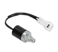 Haofy Sensor Hidráulico de Excavadora de 2 Pines de Acero Inoxidable,Interruptor de Presión del Sensor de Aceite Hidráulico Resistente a Altas Temperaturas para Excavadora
