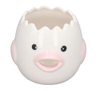 Haofy Separador de Yema de Clara de Huevo Material Cerámico con Diseño Superior Afilado para una Separación Rápida de Huevos, Filtro de Líquido de de Gran Capacidad para Cocina Pequeña, Cocina