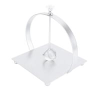 Haofy Servilletero de Hierro con Barra de Tracción Creativa para Organización de Mesa y Exhibición Elegante, Ideal para el Hogar, Cocina, Restaurante, Hotel, Negro (SILVER)