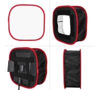Haofy Softbox de Difusión de Luz de Vídeo LED Plegable, Softbox de Luz de Estudio Altamente Reflectante y Fácil de Usar para Resultados de Fotografía Claros