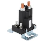 Haofy Solenoide de Arranque de Bobina de Latón de Alta Potencia 150A para Automóviles, Fácil Instalación para Cortadoras de Césped y Vehículos Todoterreno (24V)