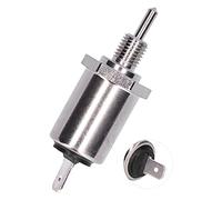 Haofy Solenoide de Cierre de, Material de Hierro, Fácil de Instalar para Cortacésped M138477 15003-2801 Modelos LT180 LX277 X475 X520 X540